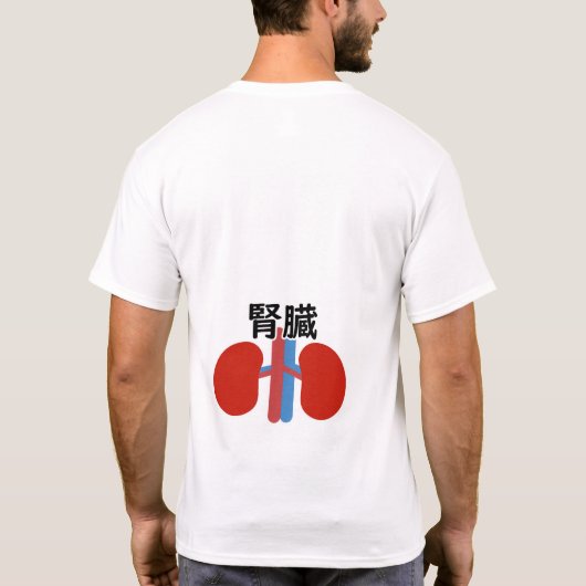 internal organs tシャツ (裏面)