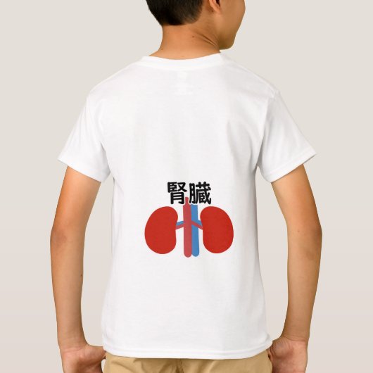 internal organs tシャツ (裏面)