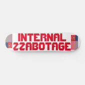 INTERNAL ZAZZBOTAGE スケートボード (横)