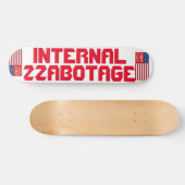INTERNAL ZAZZBOTAGE スケートボード (横)