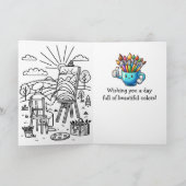 International Artist Day | October 25th カード (内部)