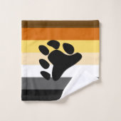 International Bear Brotherhood Pride Flag  バスタオルセット (ウォッシュタオル)