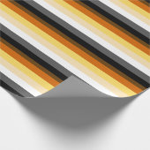 International Bear Brotherhood Pride Flag ラッピングペーパー (角)