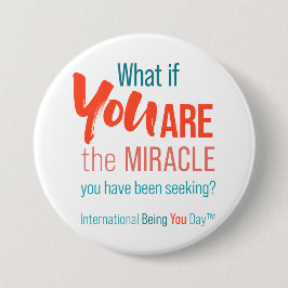 International Being You Day Quotes - Button 缶バッジ