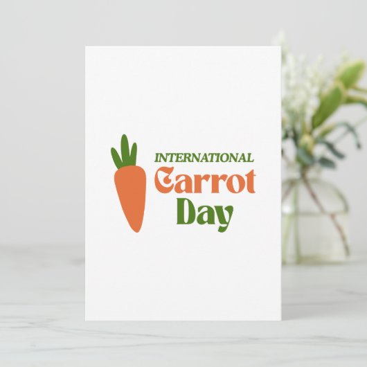 International Carrot Day シーズンカード (スタンド正面)
