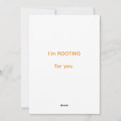 International Carrot Day シーズンカード (裏面)