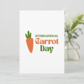 International Carrot Day シーズンカード (スタンド正面)