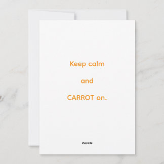 International Carrot Day シーズンカード