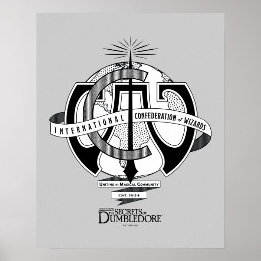 International Confederation of Wizards Logo ポスター (正面)