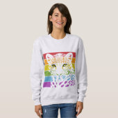 International Day of the Leopard スウェットシャツ (正面フル)