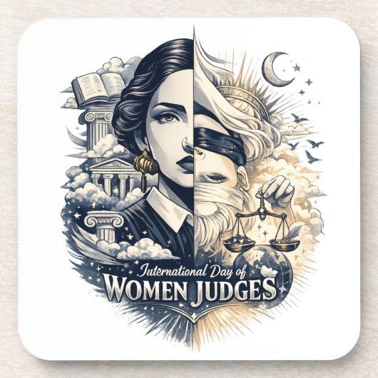 International Day of Women Judges コースター (正面)
