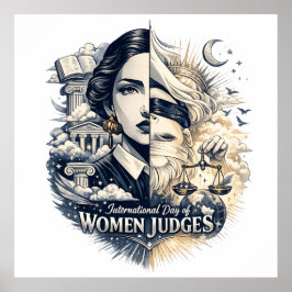 International Day of Women Judges ポスター