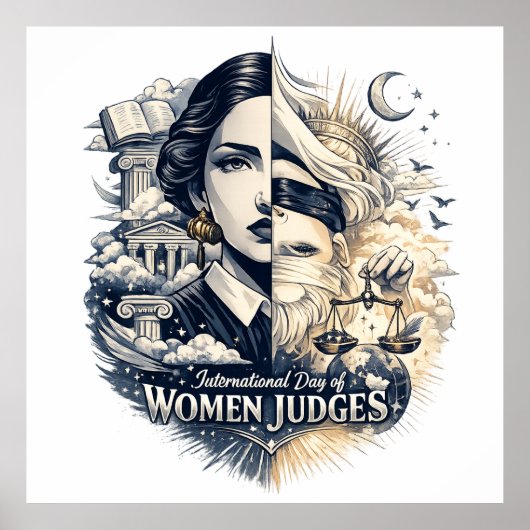 International Day of Women Judges ポスター (正面)