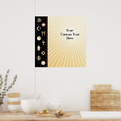 International Faiths ポスター (キッチン)