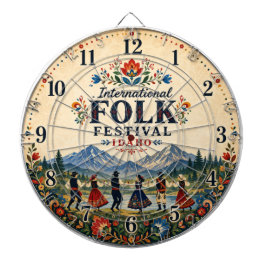 International Folk Festival Idaho ダーツボード