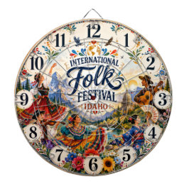 International Folk Festival Idaho Cultural Heritag ダーツボード