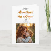 International Kiss a Ginger Day | January 12th カード (正面)