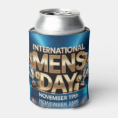 International Mens Day Can Sleeve 缶クーラー (缶正面)