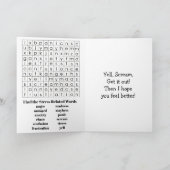 International Moment of Frustration Scream Day カード (内部)