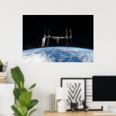 International Space Station (ISS) ポスター (ホームオフィス)