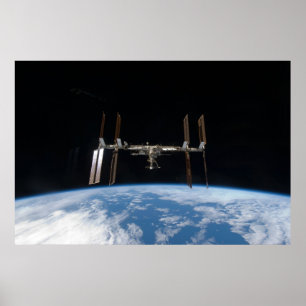 International Space Station (ISS) ポスター