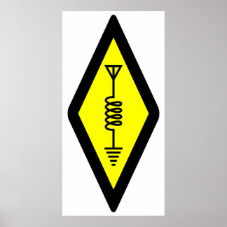 International Symbol for Amateur Radio Poster ポスター