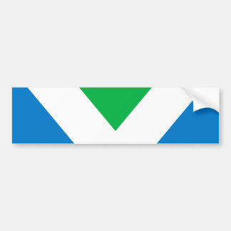International Vegan Flag バンパーステッカー