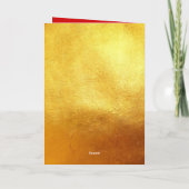 International Wishes Horse Year 2026 Golden GC カード (裏面)