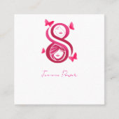 , International Women’s Day スクエア名刺 (正面)