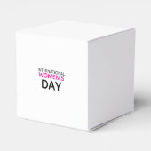 International Women’s Day フェイバーボックス (裏面サイド)