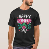 International Women s Day 2023 Happy Women s Day 2 Tシャツ (正面)