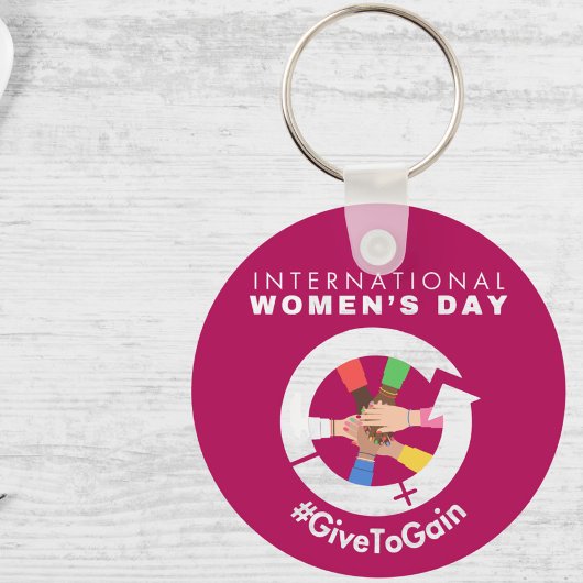International Women’s Day 2026 ギブ・トゥ・ゲイン キーホルダー