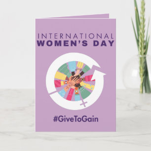 International Women’s Day 2026 ギブ・トゥ・ゲイン シーズンカード