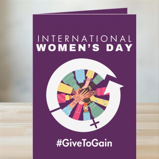 International Women’s Day 2026 ギブ・トゥ・ゲイン シーズンカード