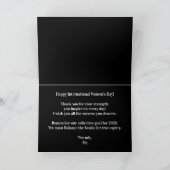 International Women’s Day 2026 Balance The Scales シーズンカード (内部)