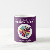 International Women’s Day 2026 Give To Gain コーヒーマグカップ (中央)