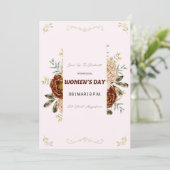 International Women’s Day Invitation - March 8 (スタンド正面)