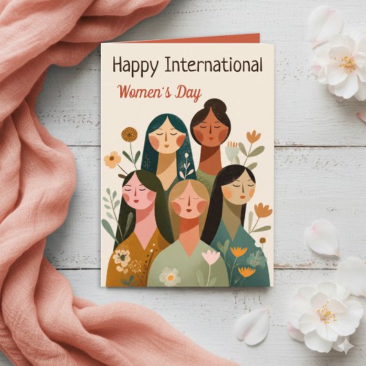 International Women’s Day Sisterhood Card カード