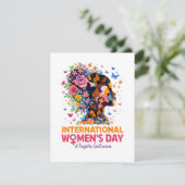 International Women's Day カード (スタンド正面)