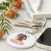 International Women's Day キーホルダー (正面右)