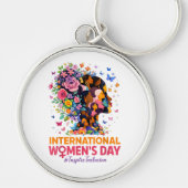 International Women's Day キーホルダー (正面)
