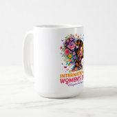 International Women's Day コーヒーマグカップ (正面左)