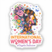 International Women's Day シール (正面)