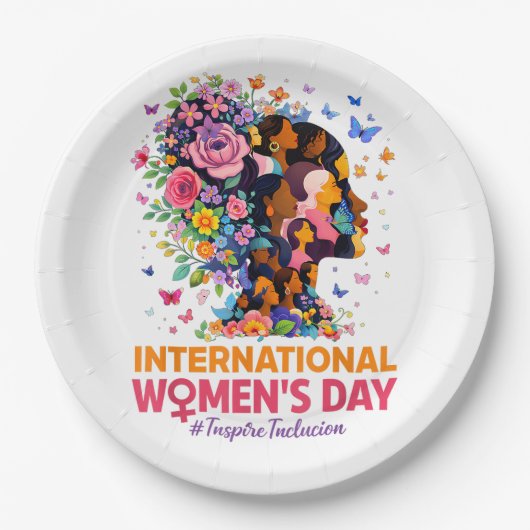 International Women's Day ペーパープレート (正面)