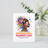 International Women's Day ポストカード (スタンド正面)