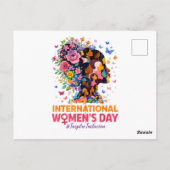 International Women's Day ポストカード (裏面)
