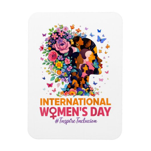 International Women's Day マグネット (縦)