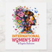 International Women's Day ワインラベル (シングルラベル)