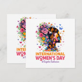 International Women's Day 招待状 (正面/裏面)
