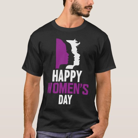 International Women's Day 2022 For Women 8 March 2 Tシャツ (正面)